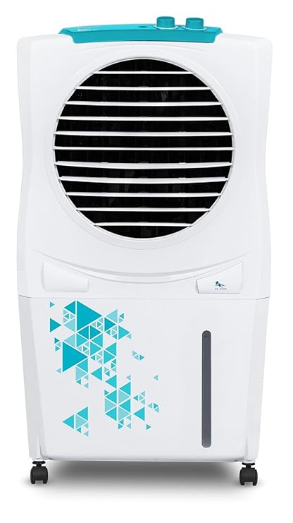 Symphony Ice Cube 27 Ltrs Air Cooler (White/Blue)