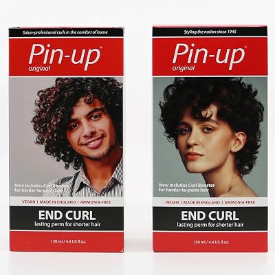 Kebonds Pin-Up End Curl Perm Kit for Short Hair 55ml