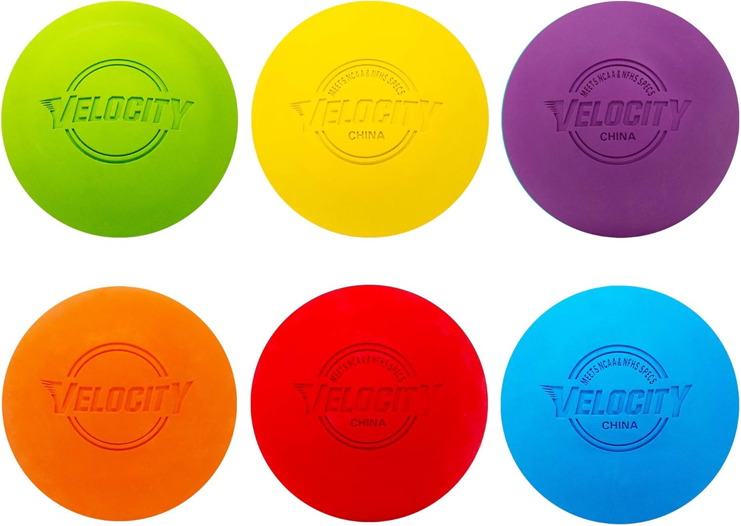 Velocity Lacrosse Balls – Official Sized NFHS, SEI, and NCAA Approved - Meets NOCSAE Standard | Approved Competition Colors and Single or Bulk Sizing Available. : Sports & Outdoors