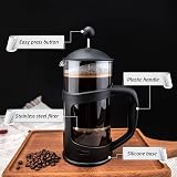 RainBean Cafetiere 2 Cups French Press 350 ml Stainless Filter Small Coffee view 2
