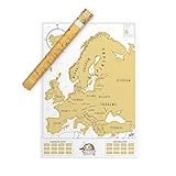 Luckies of London LUD9W Europe Scratch Off Travel