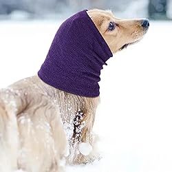 Quiet Ears for Dogs, Rbenxia 1 Piece Dog Ear Cover