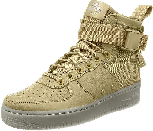 nike sf air force 1 mid mushroom & light bone