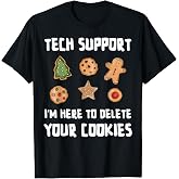 Funny Christmas Tech Support Computer Programmer Developer T-Shirt