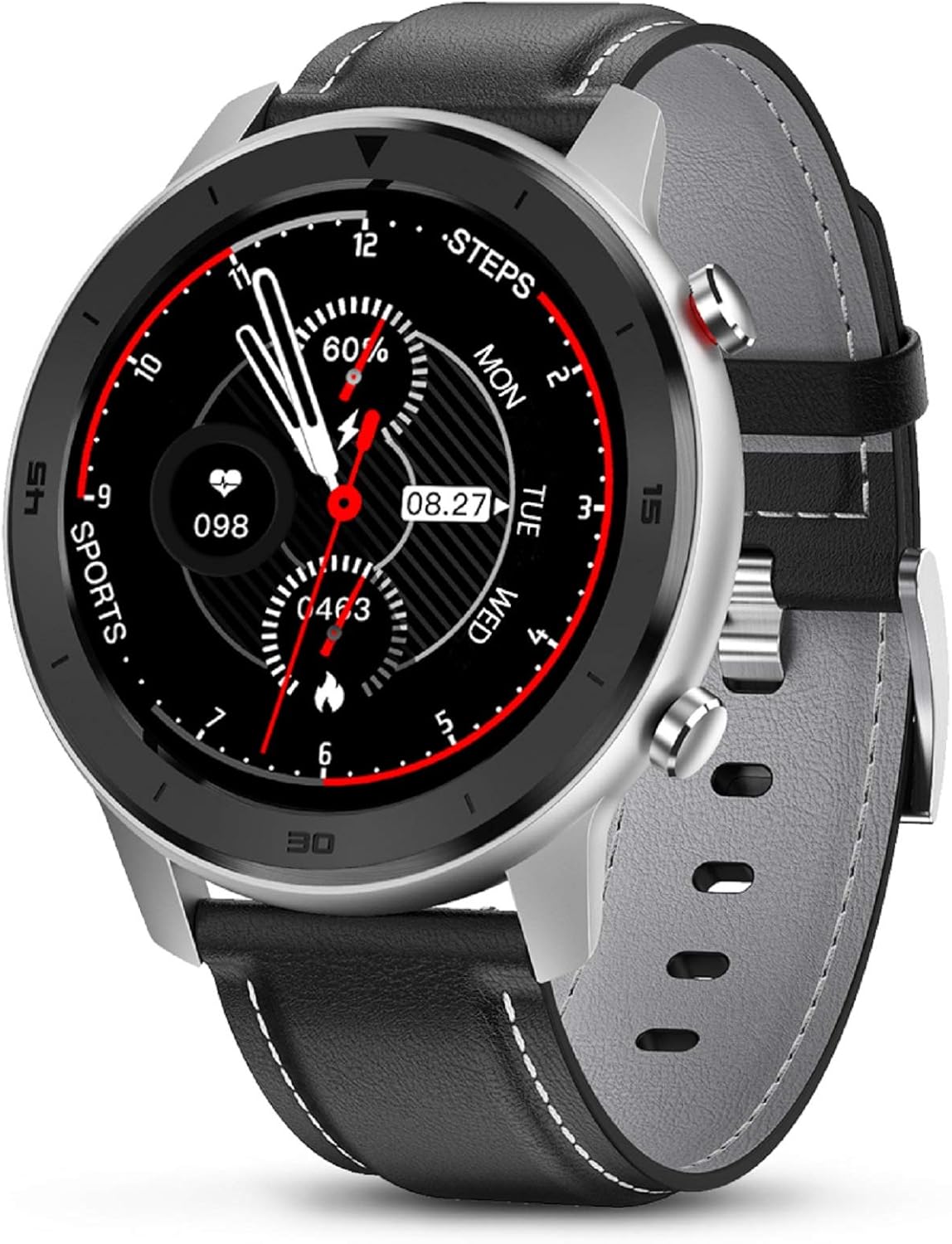 Popglory Smart Watch, Watches with Pedometer Blood Pressure Heart Rate