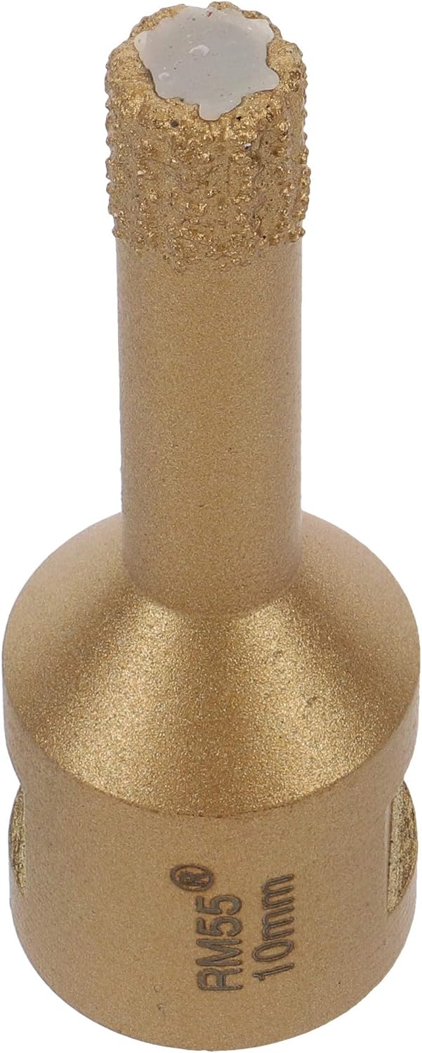 PRODIAMANT Professional Tile Drill bit Tile 10 mm x M14 Diamond Drill bit Angle Grinder for Dry Drilling in fine Stoneware Wall Tiles and Natural Stone - Image 4