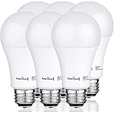 AmeriLuck 100W Equivalent A19 LED Light Bulbs, 15Watts Non-Dimmable 1600LM (3000K | Warm White, 6 Pack)
