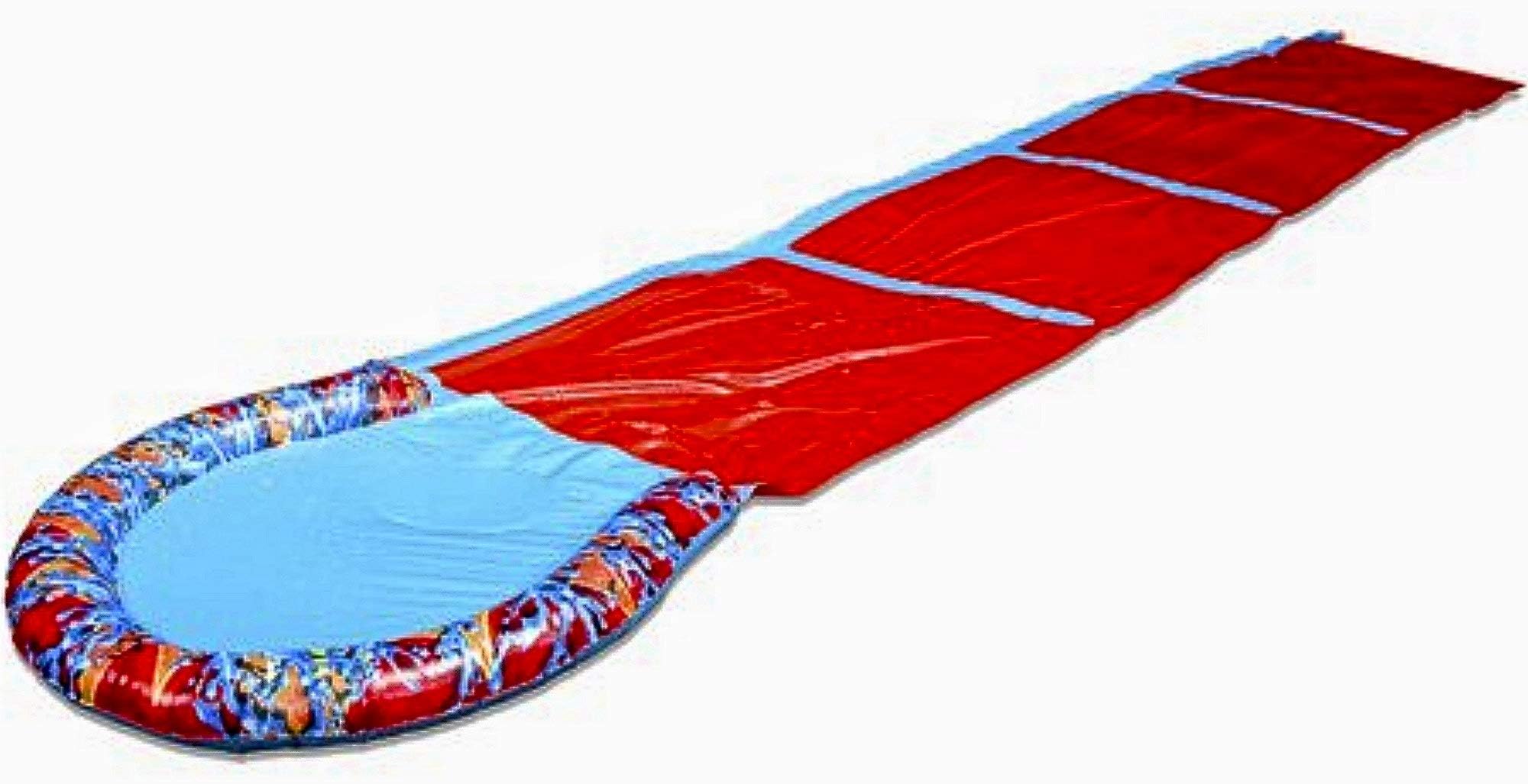 Inflatable Slip N Slide Kids This Big Turbo Racer Kiddie Blow Up Above Ground Long Waterslide Is Great For Toddlers & Children, Aqua Splash To Have Outdoor Water Fun With All Family.