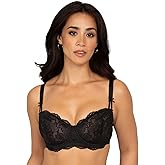 Smart & Sexy Womens Temptation Lace Balconette Bra