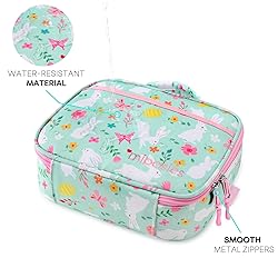 mibasies Kids Lunch Bag for Girls Toddler Insulated