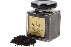 Salt'sUp Isot Chili Urfa Biber Flakes 45g - Turkish Fermented Chili Pepper Flakes 35,000 SHU - Gourmet Dried Urfa Biber for C