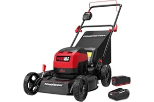 PowerSmart Electric Cordless Lawn Mower 17" 40V, 3-in-1 Brushless Push Lawn Mower, Lightweight, Foldable Handles