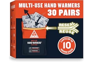 Ignik Resealable Multiple-Use Hand Warmers for 10 Hours of Heat Across 72 Hours