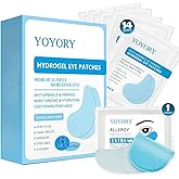 YOYORY Under Eye Patches Masks - for Dark Circles,Puffy Eyes, Wrinkles, Eye Bags,Fine Lines,Treatment with Hyaluronic Acid and Collagen, Hydrating and Moisturizing (30 Pcs)