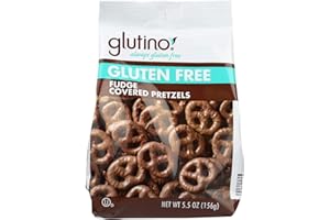Glutino Chocolate Covered Pretzel, 5.5 Ounce - 12 per case.