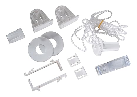 2 Zubehör-Set für Klemmfix-Rollos Halterungen Kettenzug 1 Set