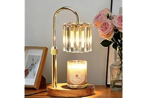 Lukasa Candle Warmer Lamp with Timer and Dimmer, Adjustable Height Candle Warmer for Candle, Birthday Gifts for Women Men, Mo