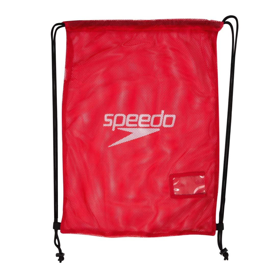 Speedo Unisex-Adult Pool Mesh Bag | Kit Bag | Swim Bag Bag, Fed Red, One Size