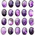 mookaitedecor 12pcs Oval Cabochon Gemstone CAB Flatback Stone for Jewelry Making