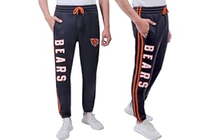 Ultra Game Adults NFL Official Active Super Soft Fleece Game Day Jogger Sweatpants