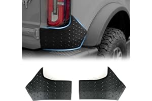 LitMiRaCle Rear Corner Edge Protector Ford Bronco Accessory, 2-PCS Anti Scratch Rear Corner Guards Protector, Rear Corner Guards Trim Cover Compatible for Ford Bronco 2021 2022 2023 2/4 Doors