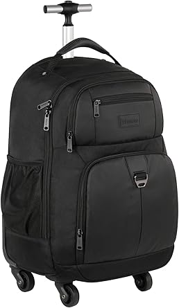 rolling backpack with spinner wheels