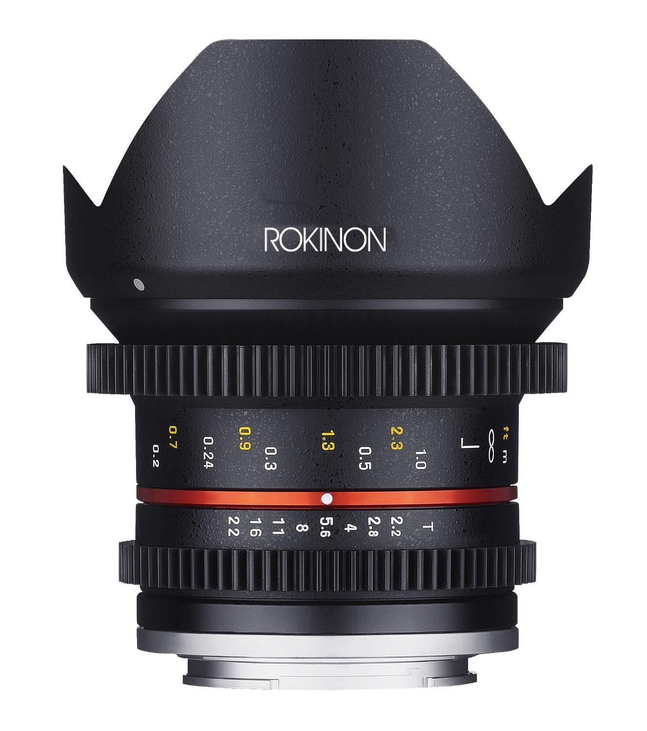 Rokinon Cine CV12M-FX Lente de cine T2.2 de 12 mm para cámaras Fujifilm X-Mount