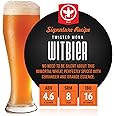 BrewDemon 1 Gal. Twisted Monk Witbier Beer Recipe Kit - Makes a Wicked-Good 4.6% ABV Batch of Craft Brewed Beer