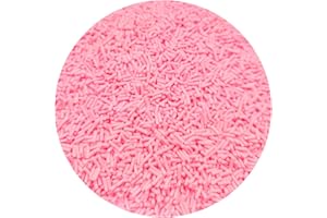 Mulutoo 100g Resin Fake Sprinkles Fake Candy Sprinkles Clay Sprinkles Polymer Sprinkles Polymer Clay Slices for Nail Art DIY Phone Case Crafts (Pink-11)