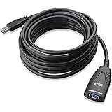 Cable Matters SuperSpeed USB 3.0 Type A Male to Female Active Extension Cable 5 Meters/16.4 Feet