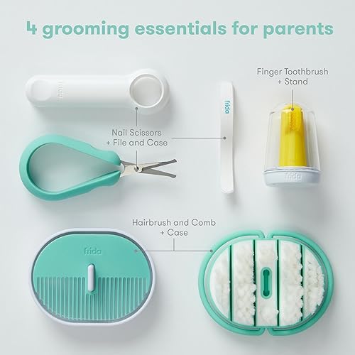 Frida Baby Grooming Kit Baby Essentials Gift Set Includes Finger