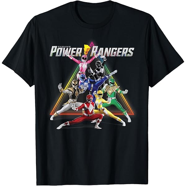 Sweat-shirt Power Rangers Mighty Morphin/Jungle Fury - Taille L Jeunesse - Occasion Très Bon état