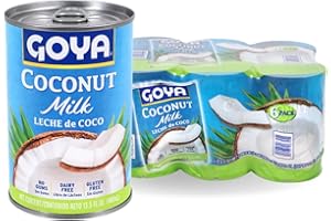 Goya Foods Coconut Milk, 13.5 Ounce (Pack of 6)