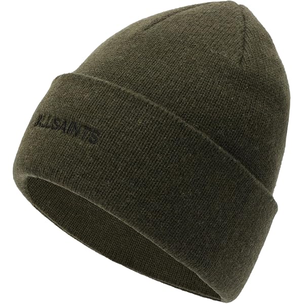 AllSaints Ribbed Underground Beanie at Amazon Women