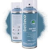 BELTECO Baby Blue Spray Paint | Water-based Light Blue Spray Paint | Odorless, Eco-Friendly &amp; Vegan | Weather &amp; UV-Resistant | Fast-Drying &amp; High-Coverage | For All Substrates | In/Outdoor Use