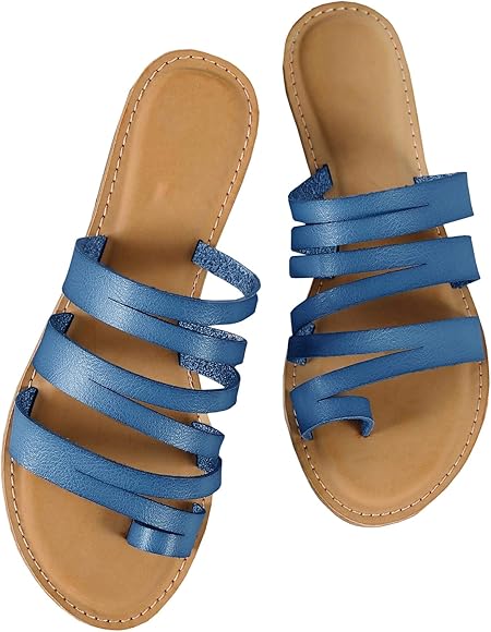 cross toe flip flops