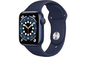 Apple Watch Series 6 (GPS, 40mm) - Blue Aluminum Case with Deep Navy Sport Band
