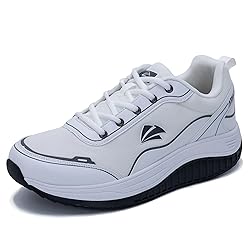 QAUPPE Men's Shoes Walking Arch Support Orthotic