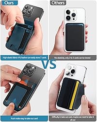 Miroddi for Magsafe Wallet, Stronger Magnetic Phone