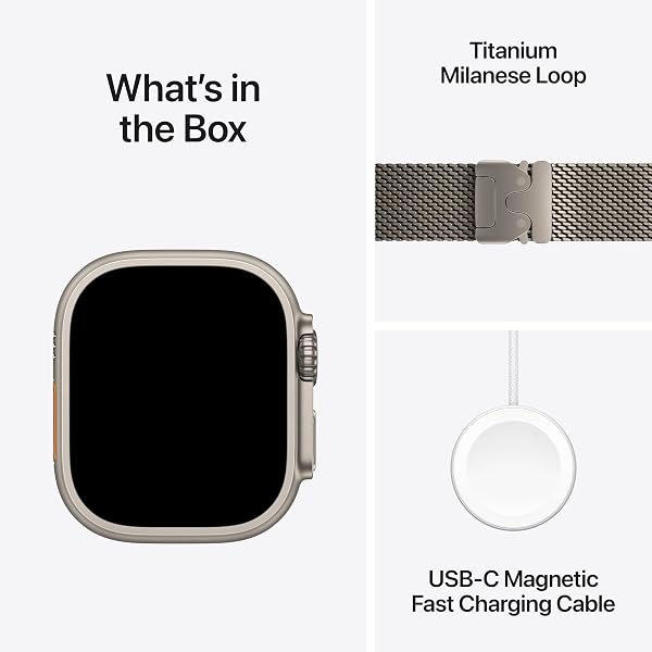 APPLE WATCH ULTRA 3 [GPS + CELLULAR 49MM] RUNNING & MULTISPORT SMARTWATCH W/RUGGED TITANIUM CASE W/NATURAL TITANIUM MILANESE LOOP – L. SATELLITE COMMUNICATIONS, ADVANCED HEALTH & FITNESS TRACKING