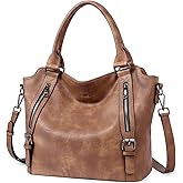 CLUCI Purses for Women, Large Hobo Bags, Multiple Pockets Tote Handbags, Water Repellent Shoulder Bag with Adjustable Strap