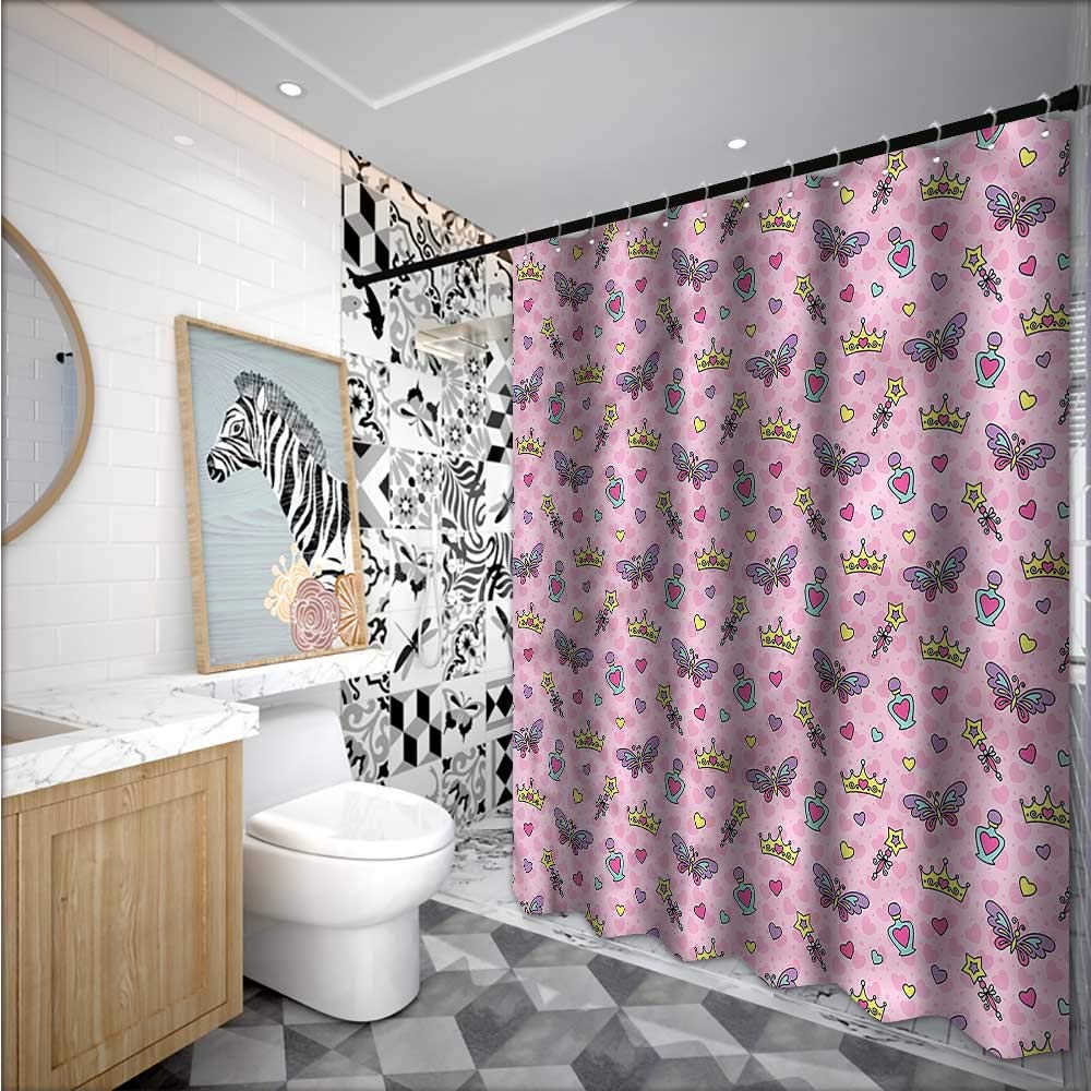 おしゃれ シャワーカーテン プリンセス Blountdecor 生地 B07my4qj53 おしゃれ シャワーカーテン プリンセス Blountdecor 生地 B07my4qj53