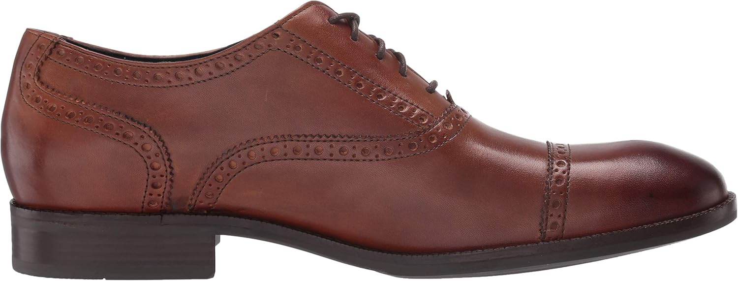 cole haan wayne cap toe oxford british tan