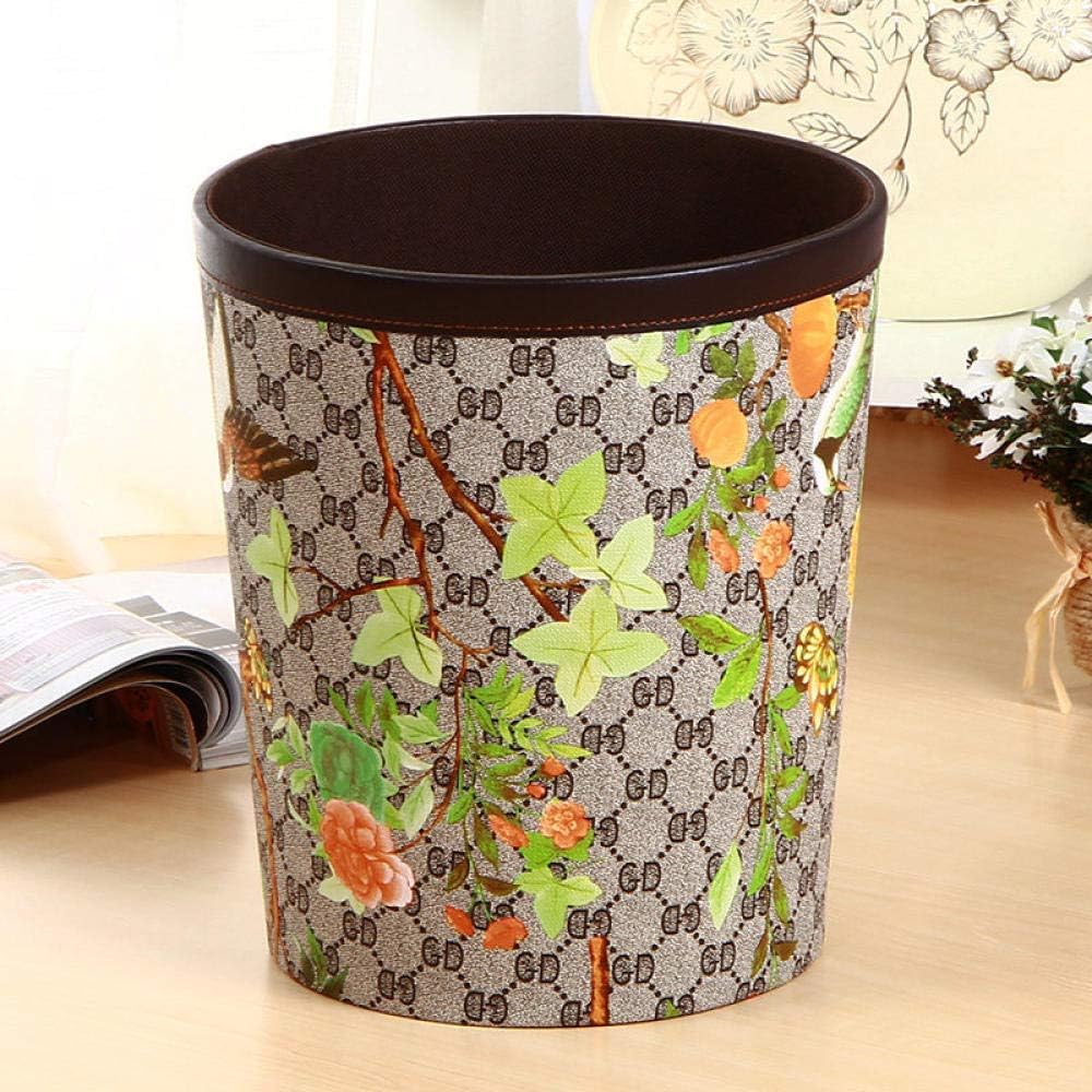 Plástico Y Metal Bote De Basura Suministros De Hotel Cuero Cuero Basura