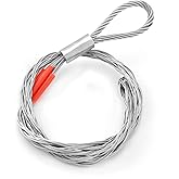 QWORK Cable Pulling Socks Grip, 1102 Lbs Breaking Strength, 3.3 Ft Cable Puller Socks Wire Mesh Puller Socks Grip, for 3/8&ndash;5/8" Cable