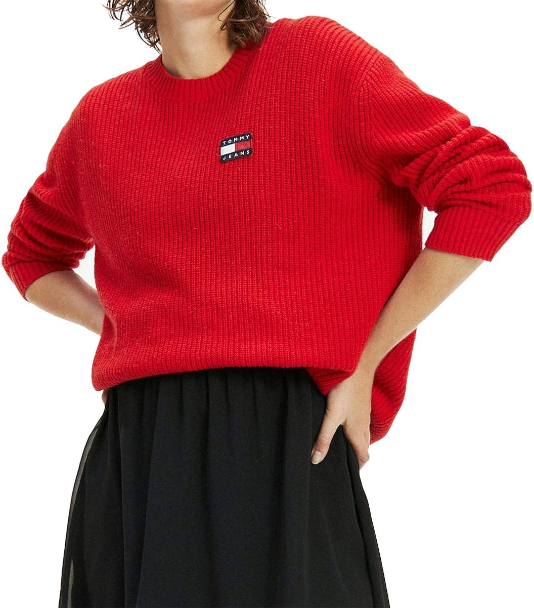 tommy jeans red sweater