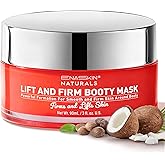 Enaskin Naturals Anti Cellulite Body Firming Cream: Tightening & Lifting Booty Lotion with 3D Thermal Tech for Thighs, Belly, Bum & Women Sagging Skin, Shea Butter & Coconut Oil, 3.4 oz