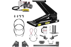 JOHNSON TRAILER PARTS Dexter PH516 Hydraulic Scissor Hoist Kit – 8 Ton (16,000 lb) Dump Trailer Lift for 10’-14’ Beds with KTI Single/Double Acting Hydraulic Pump | Standard Kit