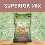 Copdock Mill Wild Bird Seed Superior Mix 20kg – All Year Small Garden Birds view 2