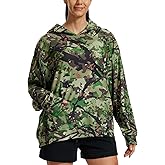 LOOGU Women's Camo Oversized Hoodies Sweatshirts Fleece Hooded Casual Pullover Fall Winter Long Sleeve with Pocket